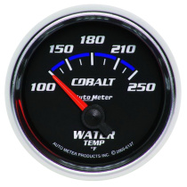 Vattentempmätare 52mm 100-250ºF (Elektrisk) COBALT